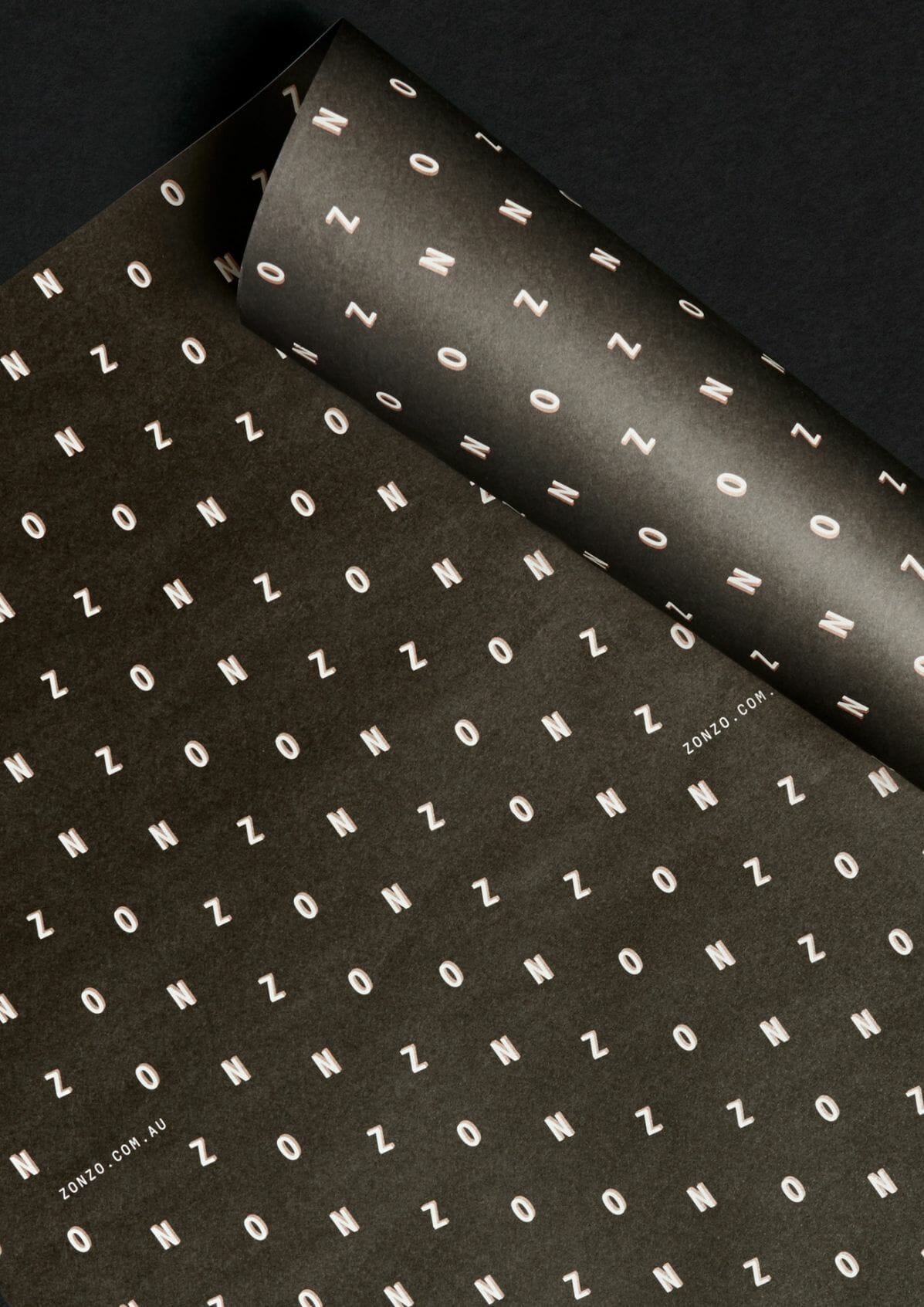 Custom Branded Wrapping Paper for Zonzo Estate
