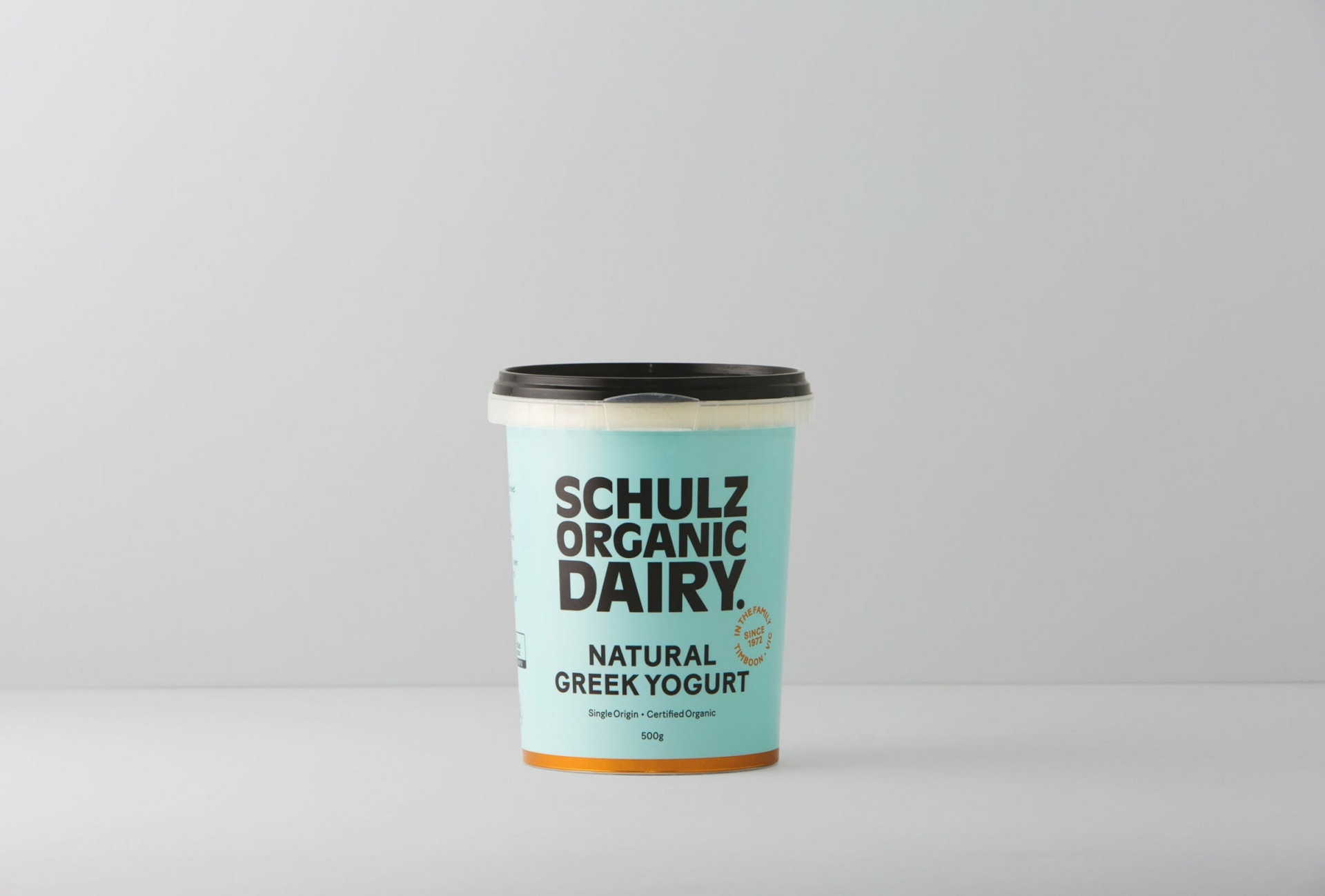 Packaging Design for the Yoghurt Tub in the new Brand Identity for Schulz Organic Dairy