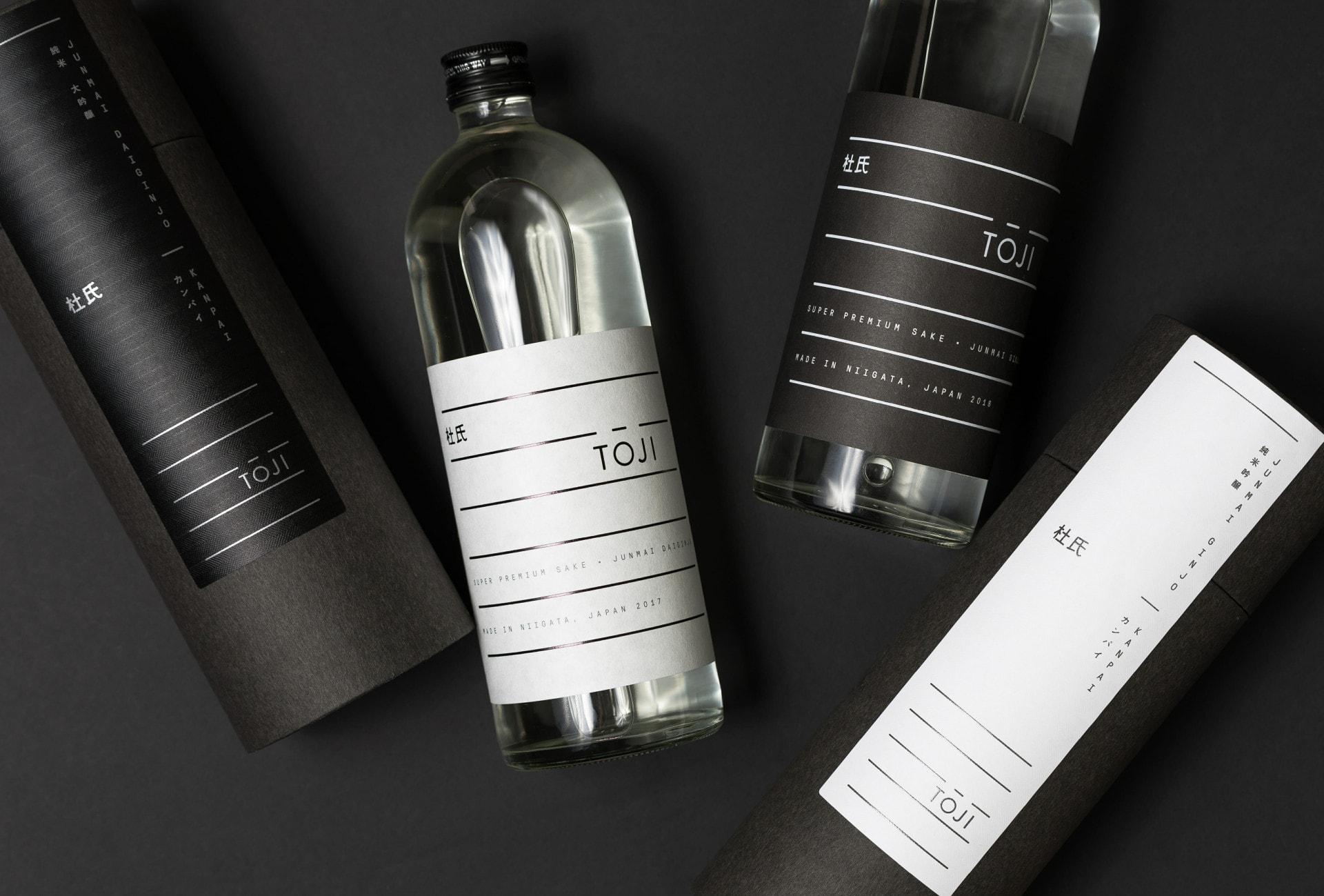 Packaging Design for exciting new Sake brand TOJI Sake in Melbourne.