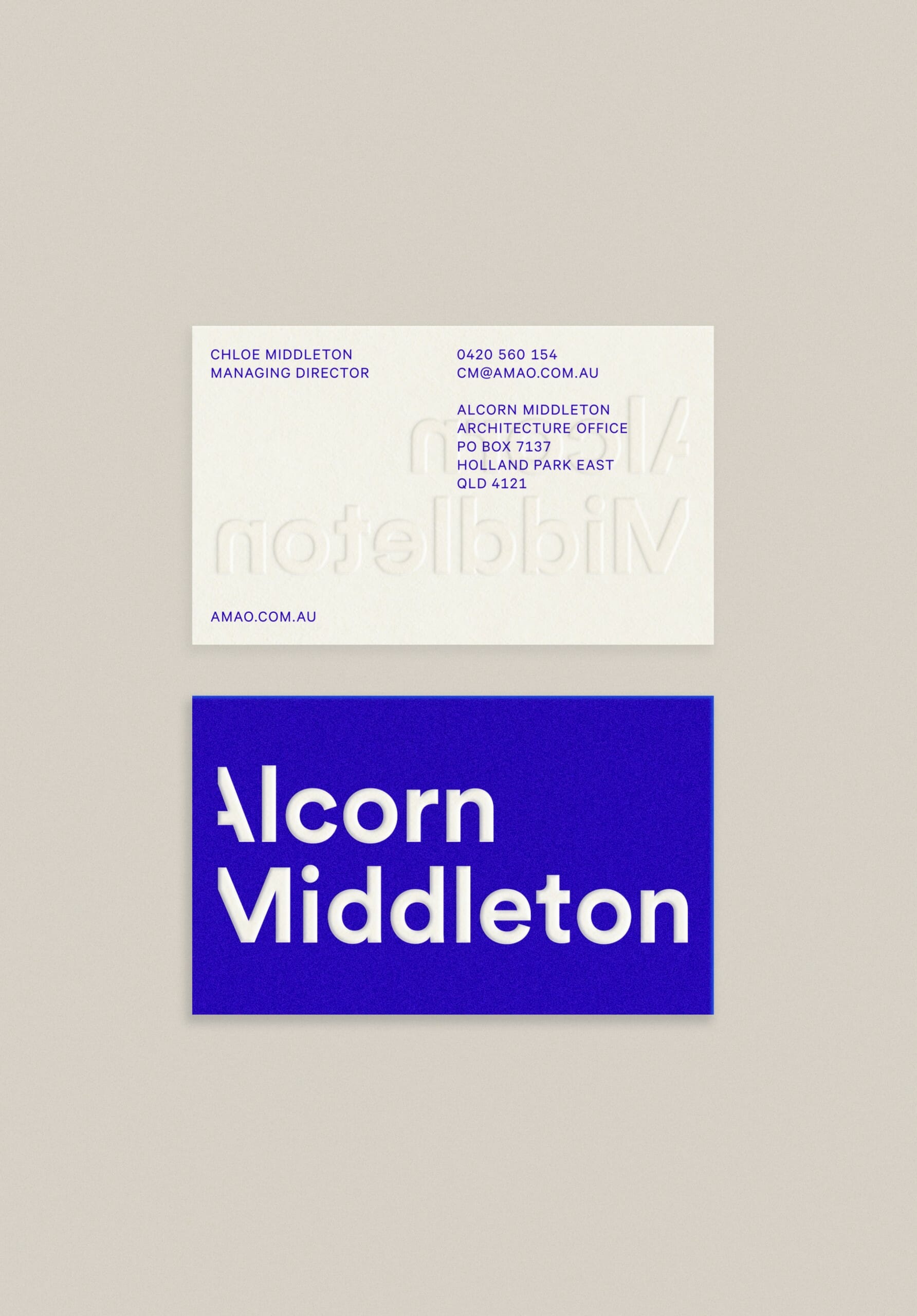 Alcorn Middleton Business Card