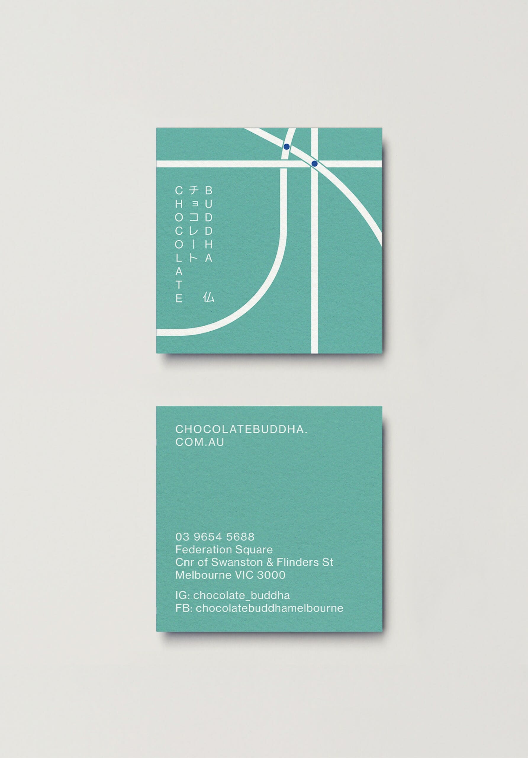 Chocolate Buddha Business Card
